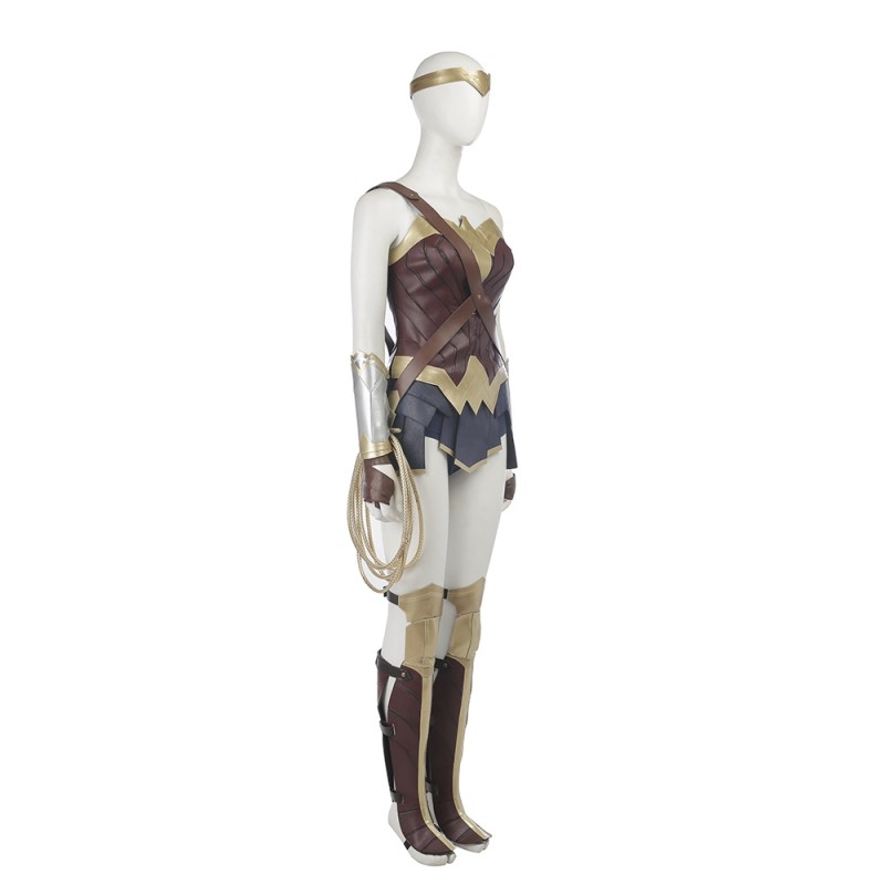 Wonder Woman Diana Prince Cosplay Costume Full Set - CrazeCosplay
