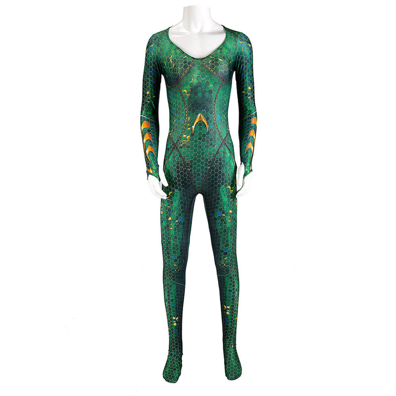 Kids Child Aquaman Mera Cosplay Zentai Aqua Man Mera Costumes - CrazeCosplay