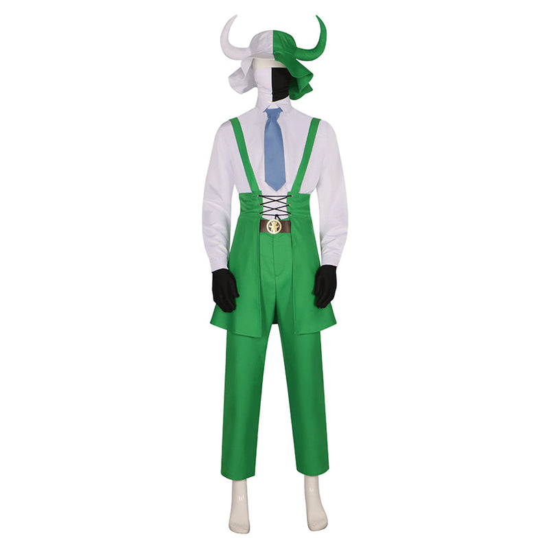 One Piece Page One Green Cosplay Costume for Halloween