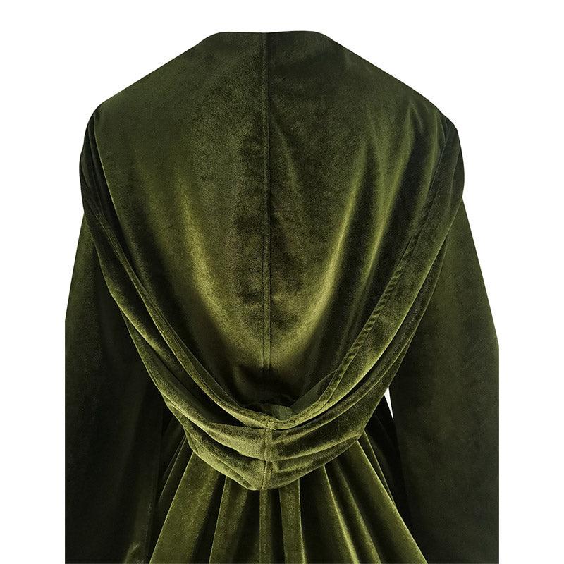 Padme Costume Star Wars Amidala Dress Cosplay Green Cloak - CrazeCosplay