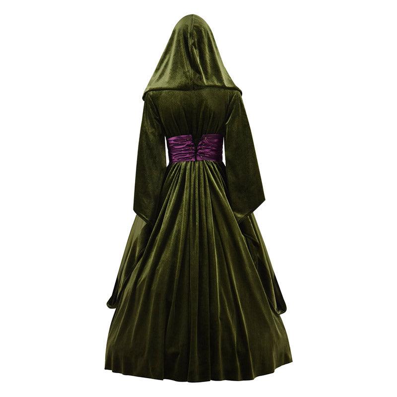 Padme Costume Star Wars Amidala Dress Cosplay Green Cloak - CrazeCosplay