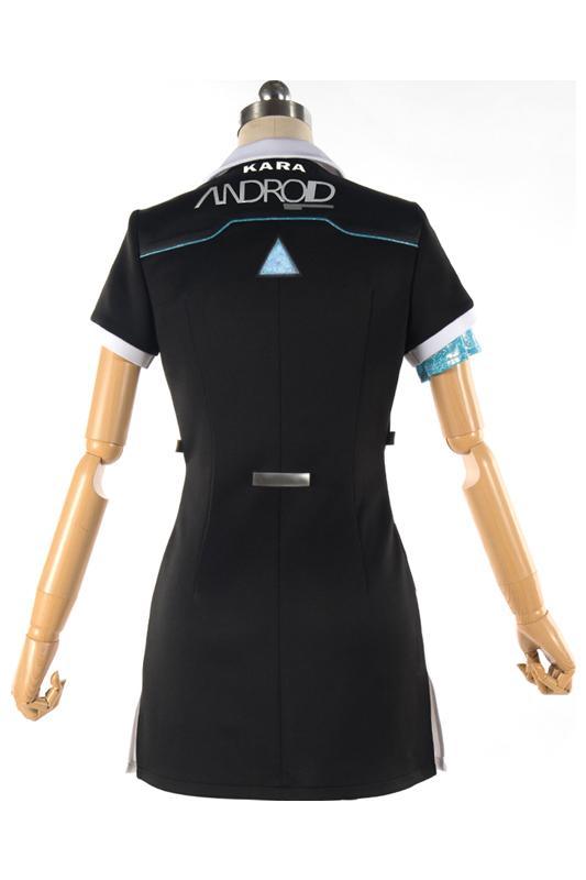 Detroit Become Human Kara Cosplay Costume Code Ax400 Agent Outfit Girls Dress For Halloween - CrazeCosplay