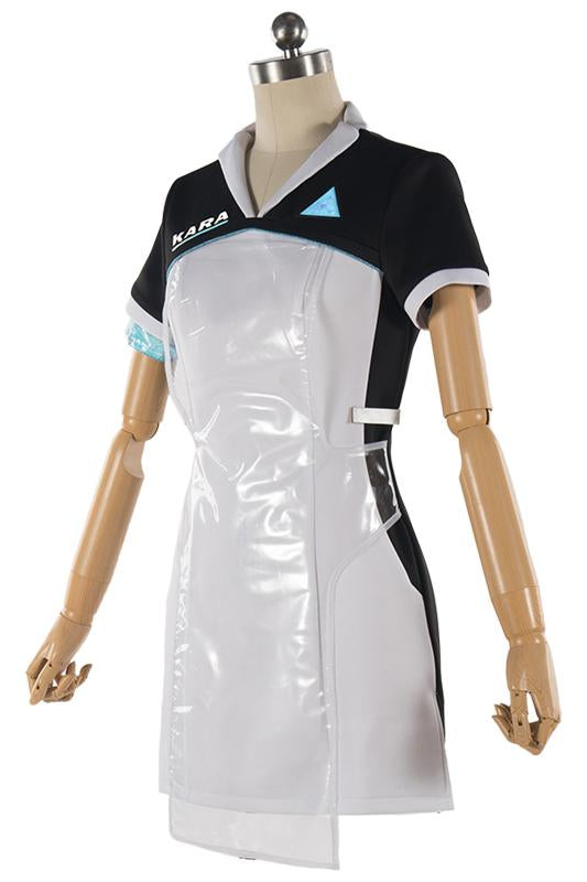Detroit Become Human Kara Cosplay Costume Code Ax400 Agent Outfit Girls Dress For Halloween - CrazeCosplay