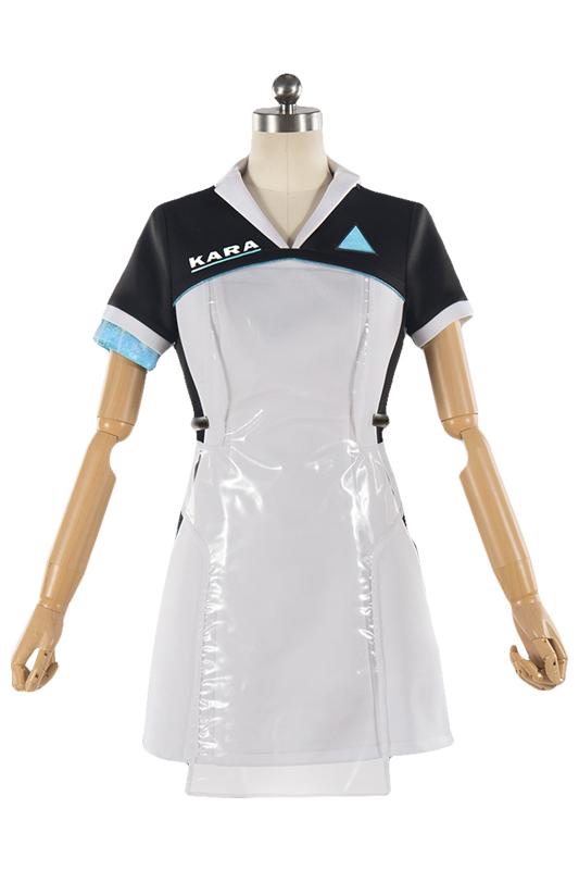Detroit Become Human Kara Cosplay Costume Code Ax400 Agent Outfit Girls Dress For Halloween - CrazeCosplay