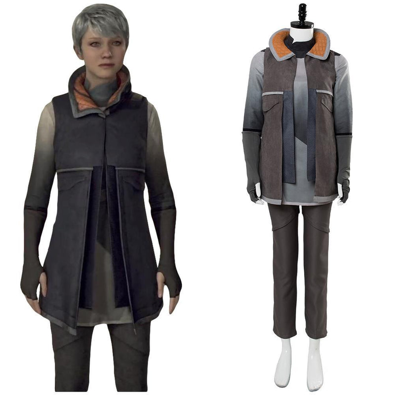 Detroit Become Human Kara Refugee Uniform Cosplay Costume - CrazeCosplay