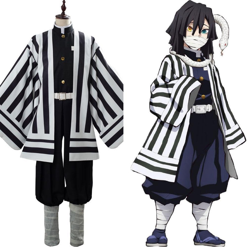 Kimetsu No Yaiba Iguro Obanai Costume Uniform Cosplay Costume