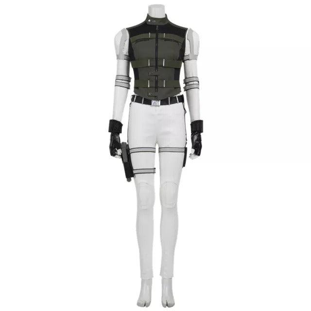 Black Widow Yelena Belova Halloween Outfit marvel Cosplay suit white Costume - CrazeCosplay