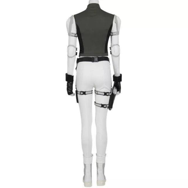 Black Widow Yelena Belova Halloween Outfit marvel Cosplay suit white Costume - CrazeCosplay