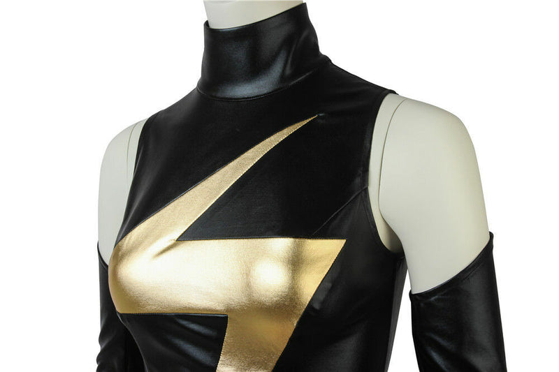 MS.Marvel Costume Captain Marvel Carol Danvers Costume Avengers Cosplay Outfit - CrazeCosplay
