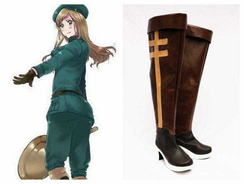Axis Powers Hetalia Hungary Cosplay Boots Shoes
