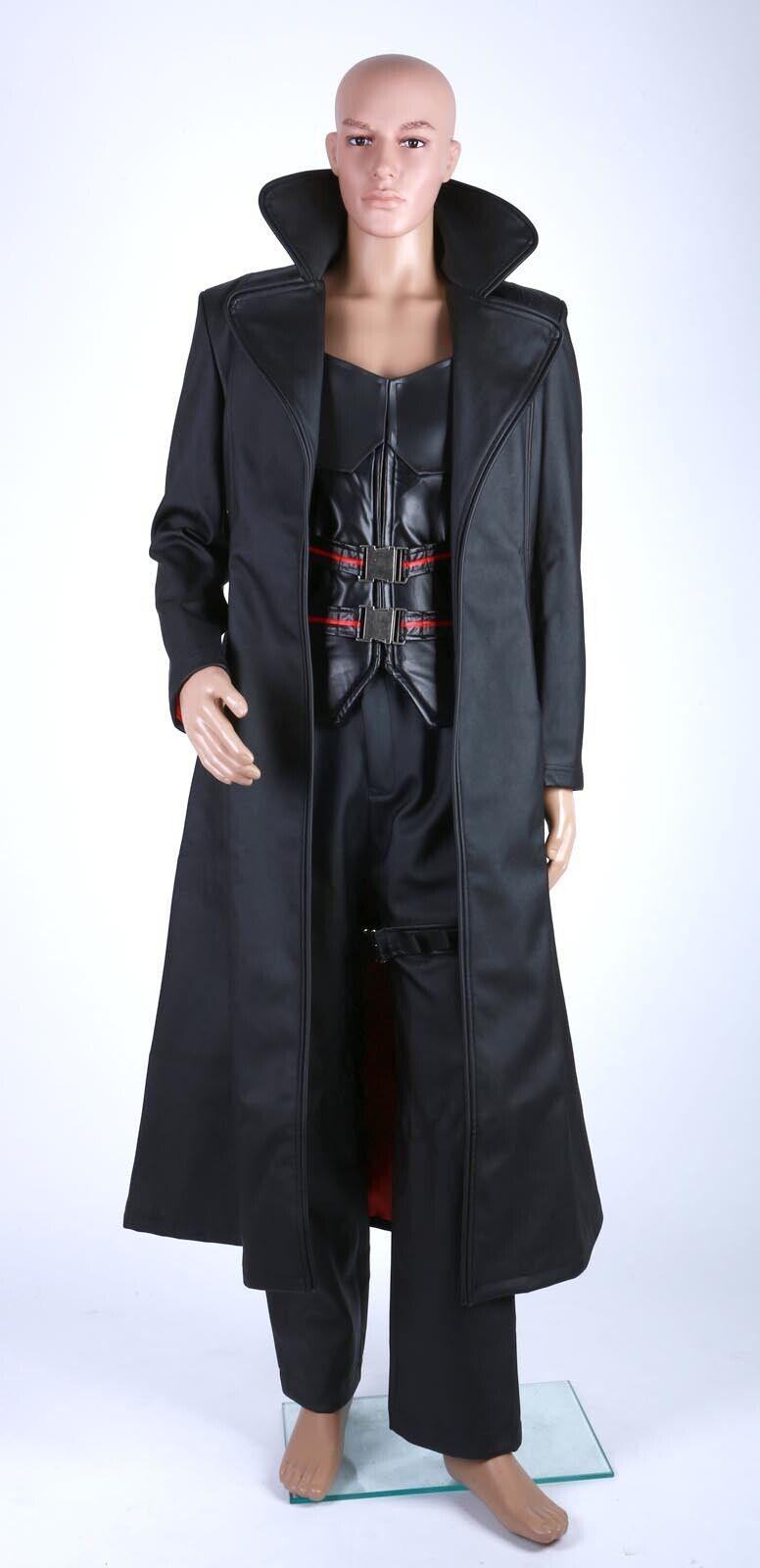 Blade Wesley Snipes Costume Vampire Hunter Halloween Outfit Cosplay Fullset - CrazeCosplay