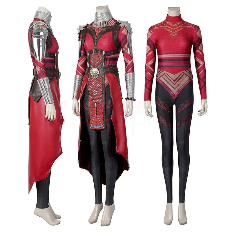 Black Panther Wakanda Dora Milaje Costume Black Panther Girlfriend Cosplay Outfit for Adfult