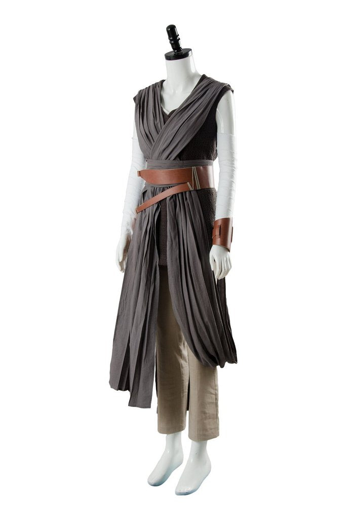 SW 8 The Last Jedi Rey Outfit Ver 2 Cosplay Costume