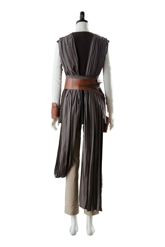 SW 8 The Last Jedi Rey Outfit Ver 2 Cosplay Costume