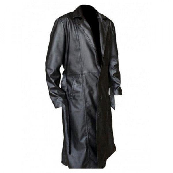 Blade Costume Wesley Snipes Marvel Blade Leather Cosplay Coat for Adults - CrazeCosplay