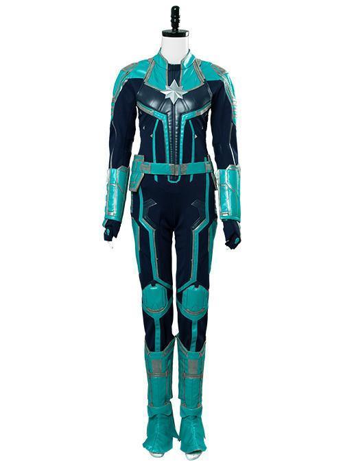 Captain Marvel Carol Danvers Ms Miss Marvel Outfit Suit Cosplay Costume - CrazeCosplay